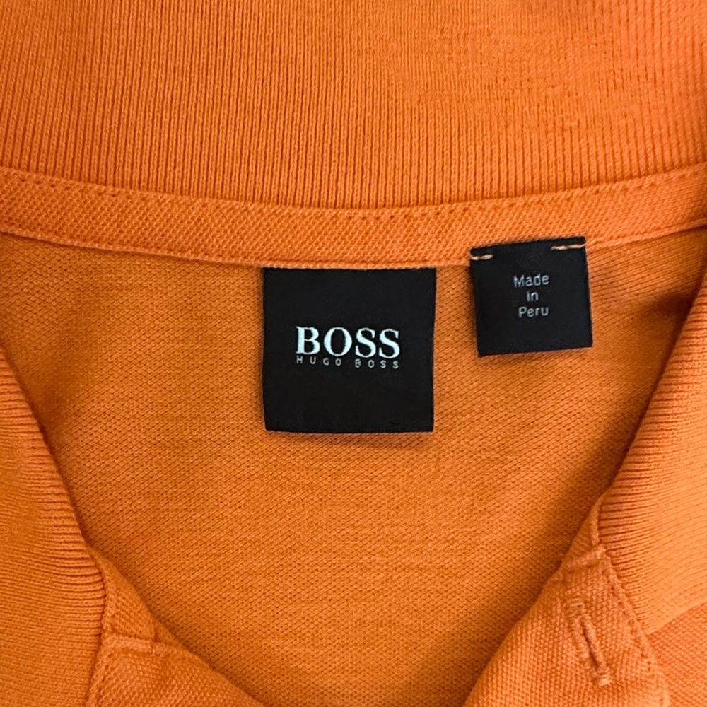 Hugo Boss Orange Polo Shirt Mens XL Short Sleeve Designer Golf - Picture 3 of 7